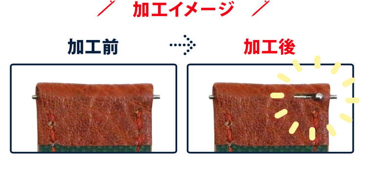 クリッカー 加工イメージ