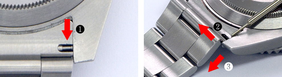 ベルトの外し方