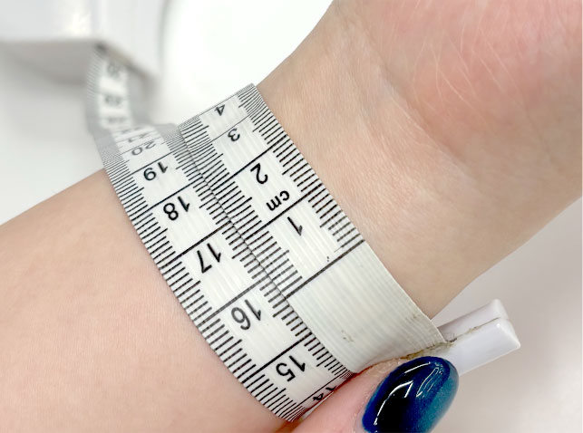 メジャーで測る