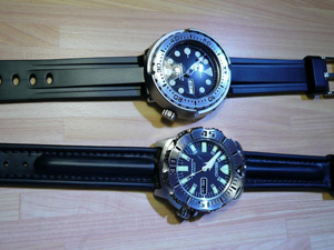 【上】SEIKO SBBN017とMARINER (マリナー)を組み合わせたお客様