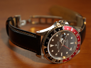 ROLEX GMT MASTERⅡとELITE (エリート)を組み合わせたお客様