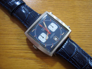 HEUER MONACO 70年代 Steve McQueenモデル 1133BとSAMBA (サンバ)を組み合わせたお客様