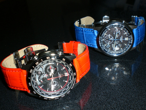 【左】カシオEDIFESとBOLLE (ボーレ)を組み合わせたお客様