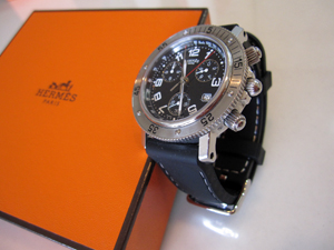 HERMES/エルメス クリッパー ダイバー クロノグラフとCAREZZA（カレッツァ）を組み合わせたお客様