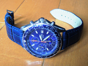 SEIKO パイロットクロノグラフ SND255とBOLLE (ボーレ)を組み合わせたお客様