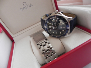 オメガ シーマスターとBOLLE (ボーレ)を組み合わせたお客様