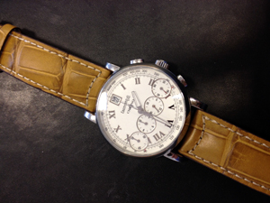 EBERHARD CHRONO4 bellissimoとGUTTUSO(グットゥーゾ)を組み合わせたお客様