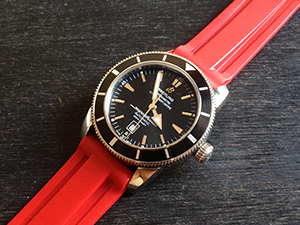 BREITLING SUPER OCEAN 46とMARINER (マリナー)を組み合わせたお客様