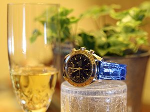 オメガ スピードマスター デイデイトとTIPO BREITLING 3 (ティポブライトリング) を組み合わせたお客様