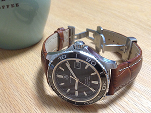 タグホイヤー アクアレーサー キャリバー5とPLUS (プラス)を組み合わせたお客様