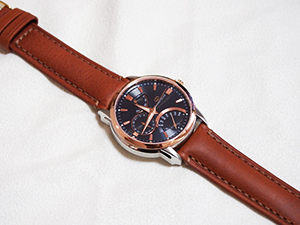 オリエントスター レトログラードとDERAIN(ドラン)を組み合わせたお客様