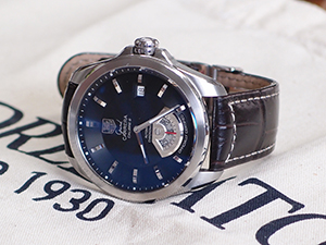TAGHeuer GRAND CARRERAとGUTTUSO(グットゥーゾ)を組み合わせたお客様
