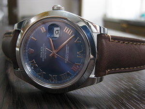 ROLEX DATEJUST2 116300とDERAIN(ドラン)を組み合わせたお客様
