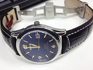 シチズン　エクシード　パーペチュアルカレンダーとGUTTUSO（グットゥーゾ）を組み合わせたお客様