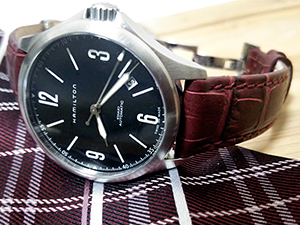 ハミルトン　カーキ　アビエイション　37mmとBOLLE (ボーレ)を組み合わせたお客様