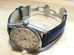 ROLEX OYSTER PERPETUAL DATEJUSTとTIPO BREITLING 3 (ティポブライトリング)　を組み合わせたお客様