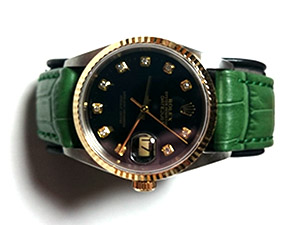 ロレックスデイトジャスト16233ＧとBOLLE (ボーレ)を組み合わせたお客様