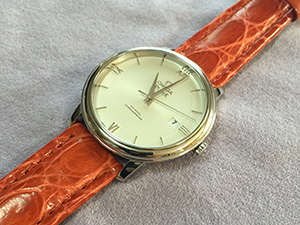 OMEGA DE-VILLE PRESTIGEとTIPO BREITLING 3 (ティポブライトリング) を組み合わせたお客様