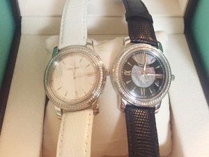 ティファニー マークダイヤベゼルとVIOLINO (ビオリノ)を組み合わせたお客様