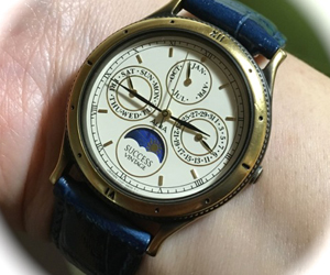 SANBA(サンバ) とセイコー アルバ サクセス ヴィンテージ サン＆ムーン を組み合わせたお客様