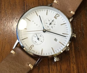 GRENOBLE(グルノーブル)とノットクラシックシリーズ クロノグラフ CC-39SVWH1を組み合わせたお客様