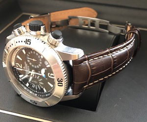 PLUS(プラス)とジャガールクルト マスターコンプレッサーダイビングクロノグラフ を組み合わせたお客様