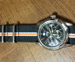 TYPE NATO M(タイプナトーM)とオリス 7546A ムーンフェイズを組み合わせたお客様