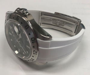 TYPE ROLEX RUBBER(タイプロレックスラバー)とロレックス エクスプローラー2を組み合わせたお客様