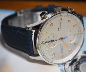 SOCCER(サッカー) と アイ・ダブリュー・シー ポルトギーゼ クロノグラフ を組み合わせたお客様