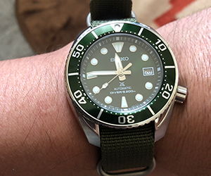 TYPE NATO RING(タイプナトーリング)と セイコー プロスペックス SBDC081を組み合わせたお客様