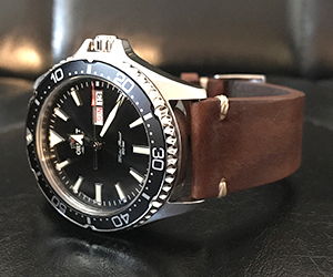 GRENOBLE(グルノーブル)とオリエント スポーツ ダイバースタイルモデルを組み合わせたお客様