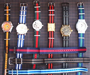 TYPE NATO(タイプナトー)とモンブラン、ティソ、オメガ、エポス、ハンティングワールド、アップルコープスを組み合わせたお客様