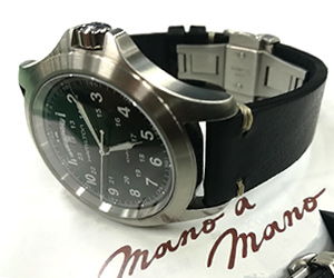 GRENOBLE(グルノーブル)とPBF D-BUCKLE (ピービーエフディーバックル)とハミルトン カーキフィールドを組み合わせたお客様