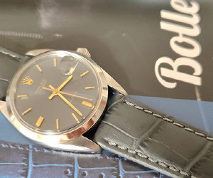 BOLLE(ボーレ)とロレックス オイスターデイトを組み合わせたお客様