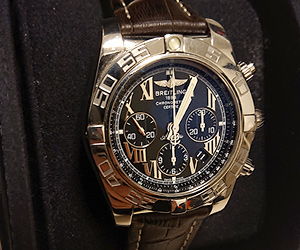 PLUS(プラス)とブライトリング クロノマット 44 ローマン インデックスを組み合わせたお客様