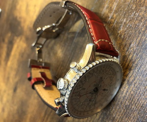 GUTTUSO(グットゥーゾ)とブライトリング モンブリラン ダトラを組み合わせたお客様