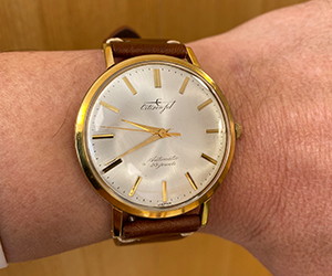 GRENOBLE(グルノーブル)とシチズン ジェット 23石 オートマチックを組み合わせたお客様