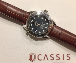 ADONARA CAOUTCHOUC(アドナラカウチック)とオメガ シーマスター 300 プロフェショナルを組み合わせたお客様