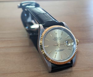 ADONARA CAOUTCHOUC(アドナラカウチック)とロレックス デイジャストを組み合わせたお客様