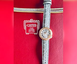 RIOM matt(リオンマット)とカルティエ バロンブランを組み合わせたお客様