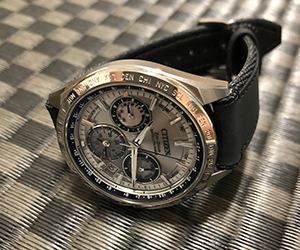 HYDROSPEED(ハイドロスピード)とシチズン エコ・ドライブ サテライト ウエーブ F900を組み合わせたお客様