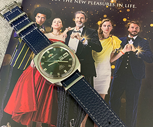 TYPE NATO LEATHER(タイプナトーレザー)とオリエント デラックススイマーを組み合わせたお客様