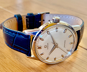 BOLLE XL(ボーレ エクストラロング)とオメガ シーマスター/Ref.14390-3SC/Cal.285/1957年製を組み合わせたお客様