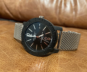 Mesh Mirror PB(メッシュ ミラー ピービー)とブルガリカーボンを組み合わせたお客様