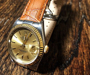 BOLLE(ボーレ)とロレックス デイトジャストを組み合わせたお客様