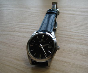 MULHOUSE(ミュールズ)とセイコー グランドセイコー SBGX297を組み合わせたお客様