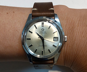 GRENOBLE(グルノーブル)とオメガ シーマスター アンティークを組み合わせたお客様