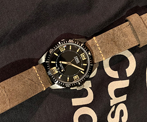 KAUAI(カウアイ)とオリス ダイバーズ アラビアインデックスを組み合わせたお客様