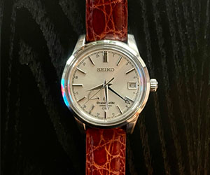 AMADEUS(アマデウス)とグランドセイコー スプリングドライブGMTを組み合わせたお客様