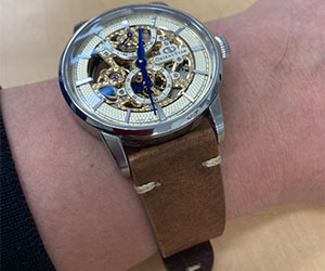 GRENOBLE(グルノーブル)とオリエントスター クラシックスケルトンを組み合わせたお客様